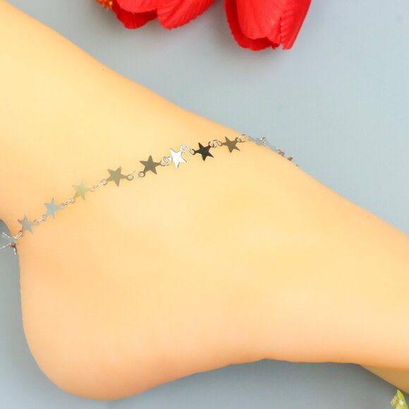 "Handmade Anklet – A Stylish Choice for Women, Thoughtful Gift Idea, EVCH1730 - Picture 8 of 10